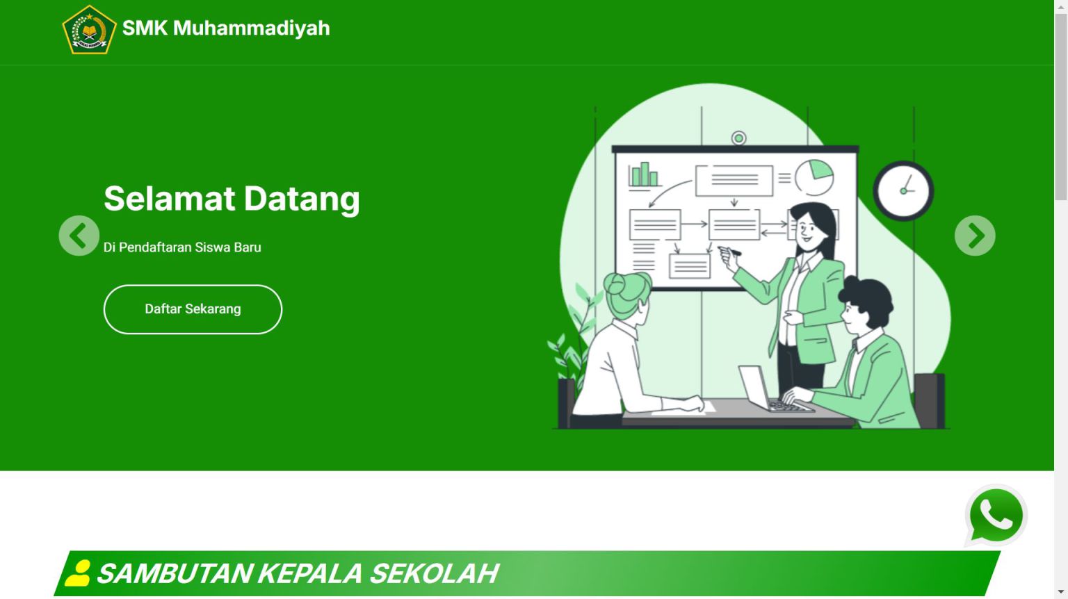 Aplikasi Ppdb Online Pondok Pesantren Jasa Pembuatan Website Cirebon